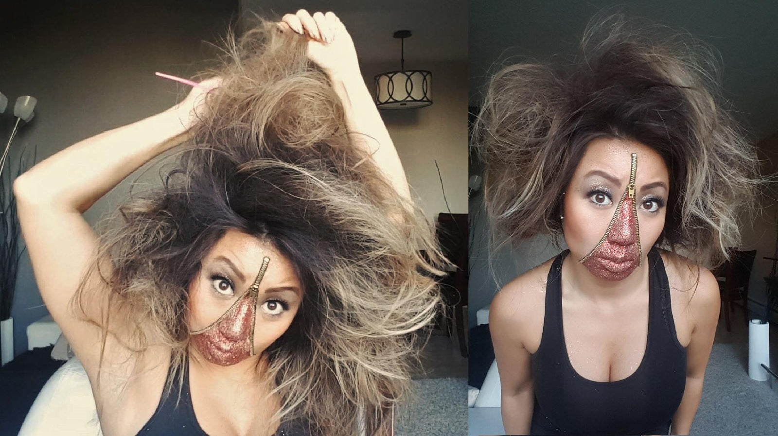 BIG CRAZY HALLOWEEN HAIR