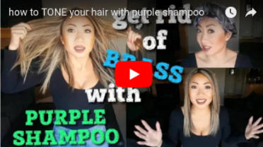 how to TONE your hair with purple shampoo