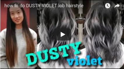 how to get DUSTY VIOLET hair
