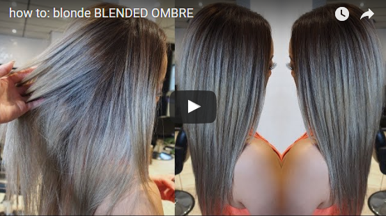 how to do a blonde BLENDED OMBRE