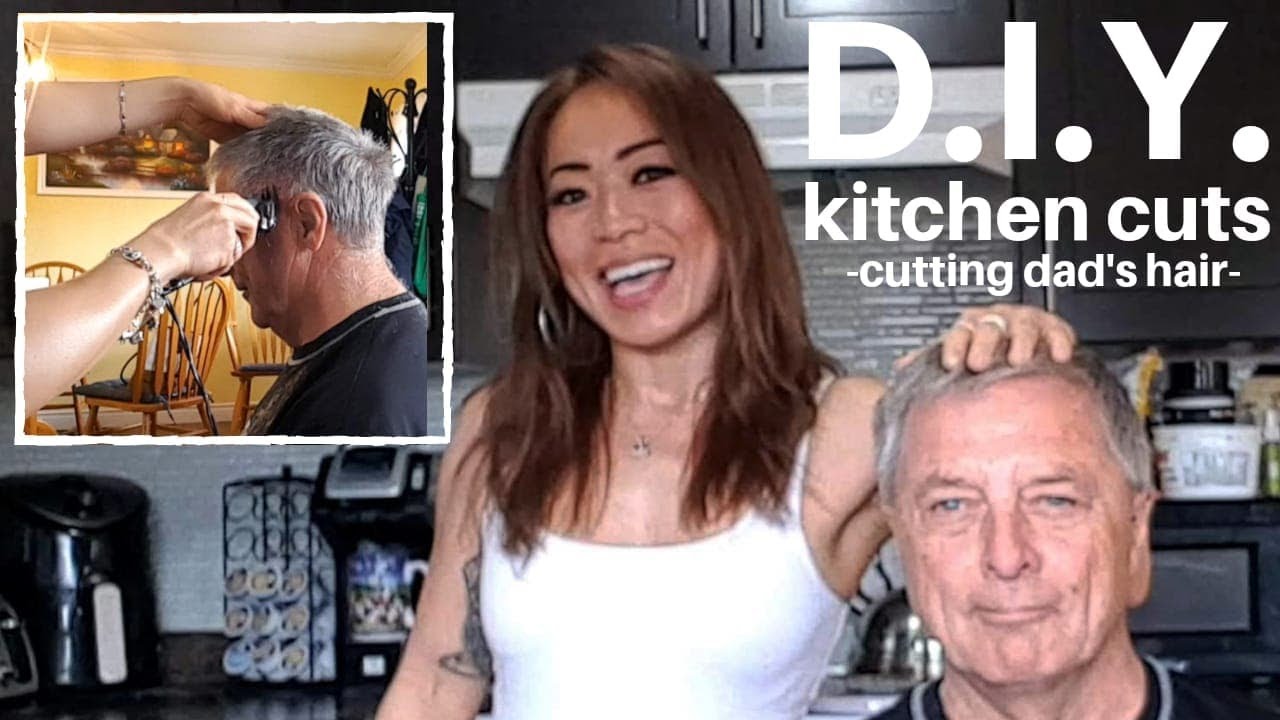 how to cut my dads hair from home