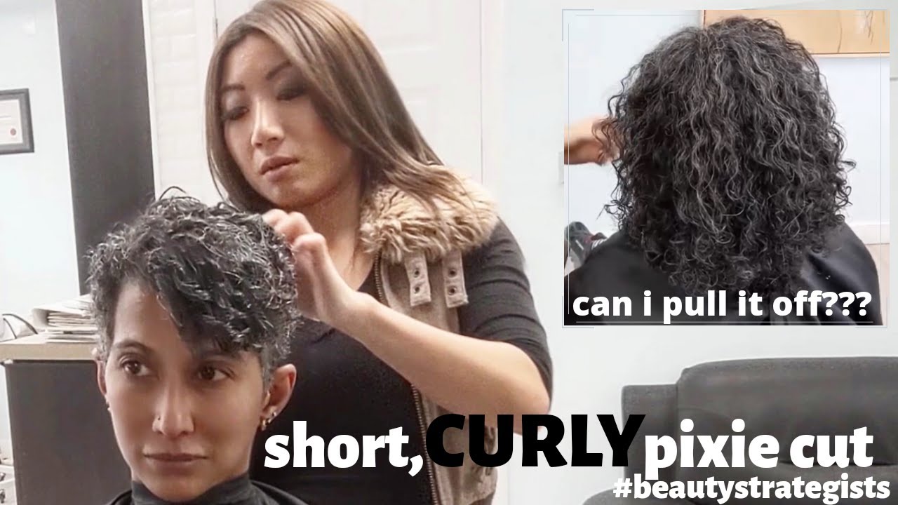can i pull off a PIXIE cut? - short haircuts for CURLY HAIR