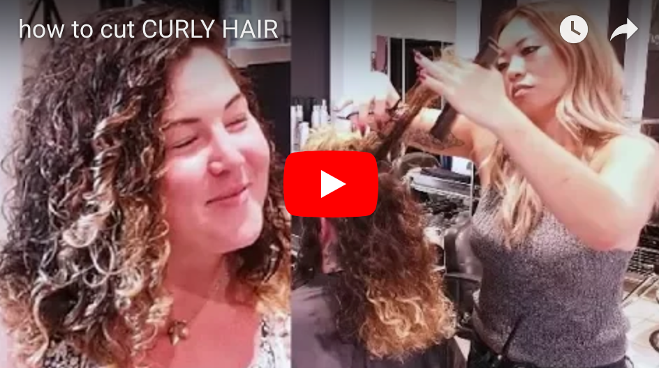 how to cut CURLY HAIR
